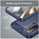 Samsung Galaxy A17 5G Carbon Fibre Brushed Case [Navy]