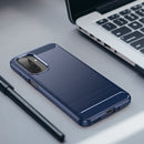 Samsung Galaxy A17 5G Carbon Fibre Brushed Case [Navy]