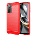 Samsung Galaxy A17 5G Carbon Fibre Brushed Case [Red]