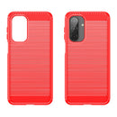 Samsung Galaxy A17 5G Carbon Fibre Brushed Case [Red]