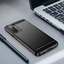 Samsung A17-5G Carbon Fibre TPU Case Slim Shockproof Cover