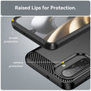 Samsung A17-5G Carbon Fibre TPU Case Slim Shockproof Cover
