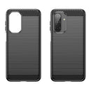 Samsung A17-5G Carbon Fibre TPU Case Slim Shockproof Cover