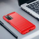 Samsung A17-5G Carbon Fibre TPU Case Slim Shockproof Cover