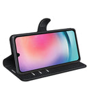 Samsung Galaxy A17 5G PU Wallet Case [Black]