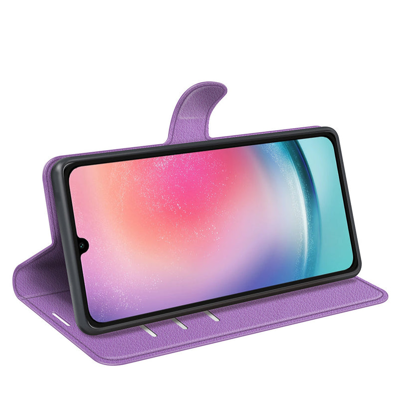 Samsung Galaxy A17 5G PU Wallet Case [Purple]