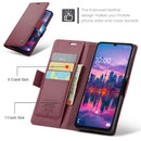 Samsung Galaxy A17 5G CaseMe Retro Wallet Case [Maroon]