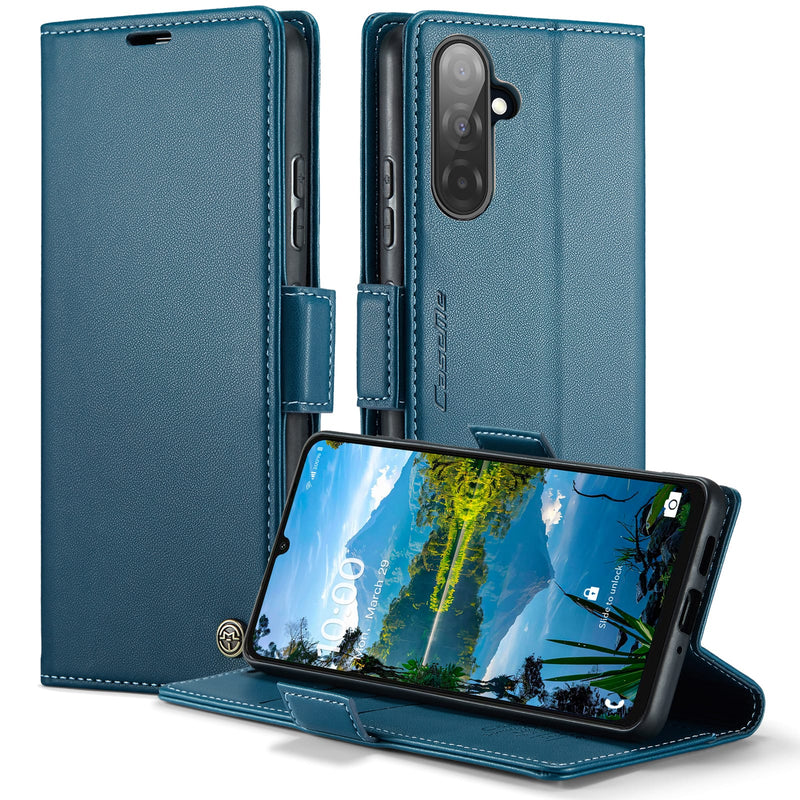 Samsung Galaxy A17 5G CaseMe Retro Wallet Case [Navy]