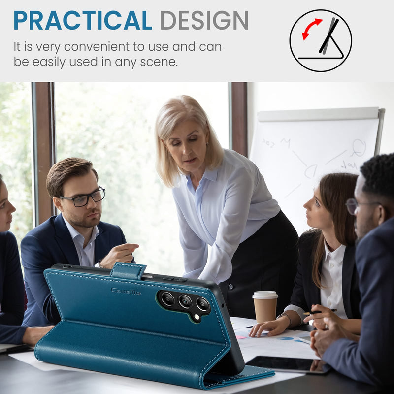 Samsung Galaxy A17 5G CaseMe Retro Wallet Case [Navy]