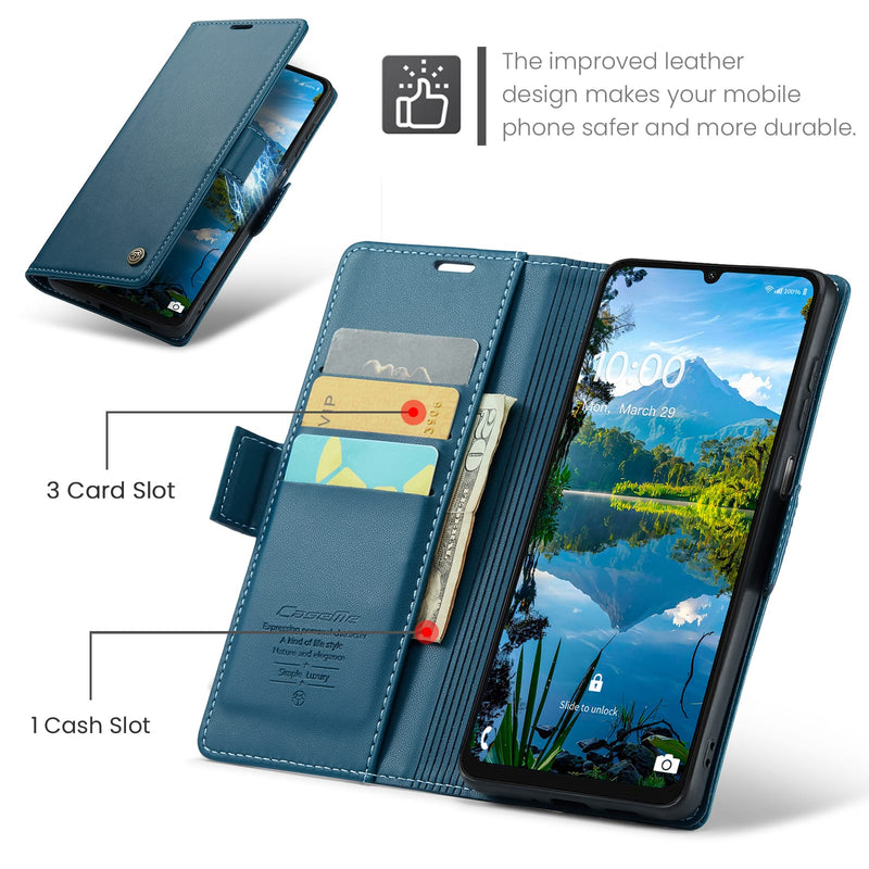 Samsung Galaxy A17 5G CaseMe Retro Wallet Case [Navy]