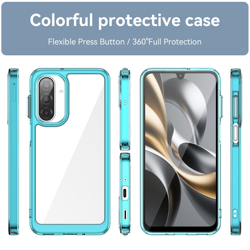 Samsung Galaxy A17 5G Soft TPU Bumper Case [Clear Blue]