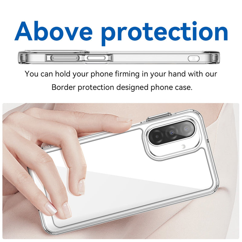Samsung Galaxy A17 5G Soft TPU Bumper Case [Clear]