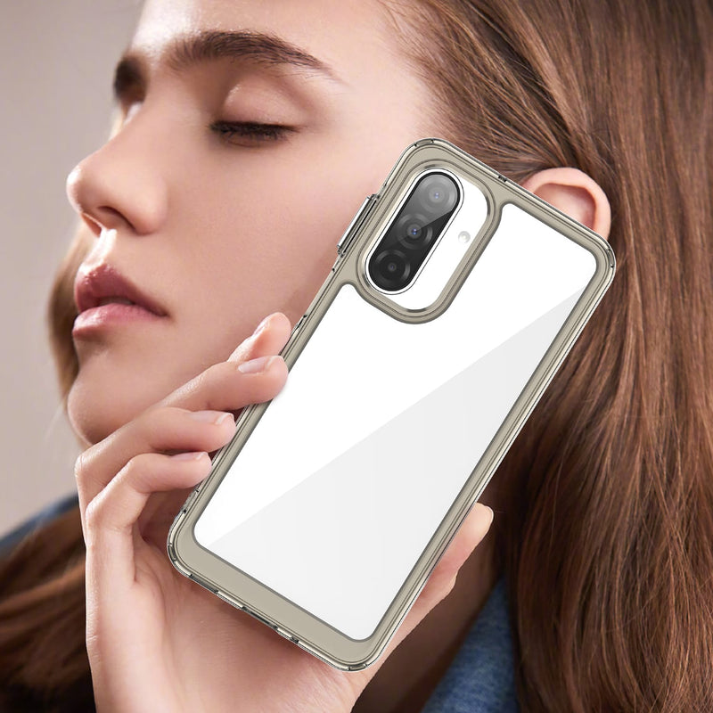 Samsung Galaxy A17 5G Soft TPU Bumper Case [Clear Grey]