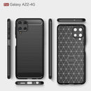 Samsung A22-4G Carbon Fibre TPU Case Slim Shockproof Cover