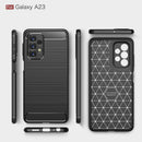 Samsung A23 Carbon Fibre TPU Case Slim Shockproof Cover