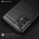 Samsung A23 Carbon Fibre TPU Case Slim Shockproof Cover