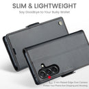 Samsung Galaxy A37 5G CaseMe Retro Wallet Case [Black]