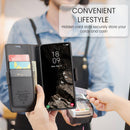 Samsung Galaxy A37 5G CaseMe Retro Wallet Case [Black]