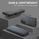 Samsung Galaxy A37 5G CaseMe Retro Wallet Case [Black]