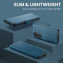 Samsung Galaxy A37 5G CaseMe Retro Wallet Case [Navy]