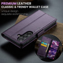 Samsung Galaxy A37 5G CaseMe Retro Wallet Case [Purple]