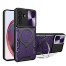 Samsung A37 5G Ring Kickstand Case w/ Camera Cover [Purple]