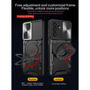 Samsung A37 5G Ring Kickstand Case w/ Camera Cover [Black] 5