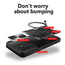 Samsung A37 5G Ring Kickstand Case w/ Camera Cover [Red] 3