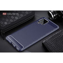 Samsung A42 Carbon Fibre TPU Case Slim Shockproof Cover