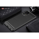Samsung A52 Carbon Fibre TPU Case Slim Shockproof Cover