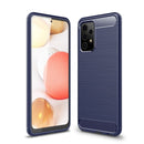 Samsung A52 Carbon Fibre TPU Case Slim Shockproof Cover