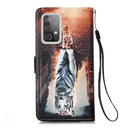 Samsung A52 Case Designer PU (Cat&Tiger) 3