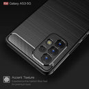 Samsung A53 5G Carbon Fibre TPU Case Slim Shockproof Cover
