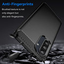 Samsung A56 5G Carbon Fibre TPU Case Slim Shockproof Cover
