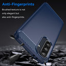 Samsung A56 5G Carbon Fibre TPU Case Slim Shockproof Cover