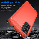 Samsung A56 5G Carbon Fibre TPU Case Slim Shockproof Cover
