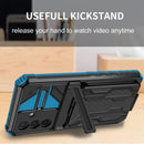 Samsung A56 5G Heavy Duty Kickstand Card Holder Case