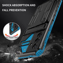 Samsung A56 5G Heavy Duty Kickstand Card Holder Case