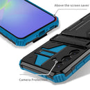 Samsung A56 5G Heavy Duty Kickstand Card Holder Case