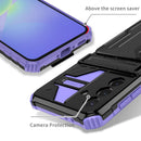 Samsung A56 5G Heavy Duty Kickstand Card Holder Case