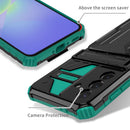 Samsung A56 5G Heavy Duty Kickstand Card Holder Case