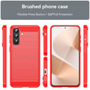 Samsung A57 5G Carbon Fibre TPU Case Slim Shockproof Cover