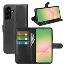 Wallet Case for Samsung Galaxy A57 5G – PU Leather Flip Cover with Card Holder & Stand [Black]