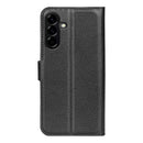 Wallet Case for Samsung Galaxy A57 5G – PU Leather Flip Cover with Card Holder & Stand [Black]