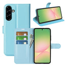 Wallet Case for Samsung Galaxy A57 5G – PU Leather Flip Cover with Card Holder & Stand [LightBlue]
