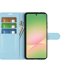 Wallet Case for Samsung Galaxy A57 5G – PU Leather Flip Cover with Card Holder & Stand [LightBlue]