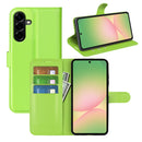 Wallet Case for Samsung Galaxy A57 5G – PU Leather Flip Cover with Card Holder & Stand [Green]