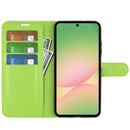Wallet Case for Samsung Galaxy A57 5G – PU Leather Flip Cover with Card Holder & Stand [Green]