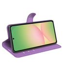 Wallet Case for Samsung Galaxy A57 5G – PU Leather Flip Cover with Card Holder & Stand [Purple]