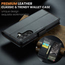 Samsung Galaxy A56 5G CaseMe Retro Wallet Case [Black]